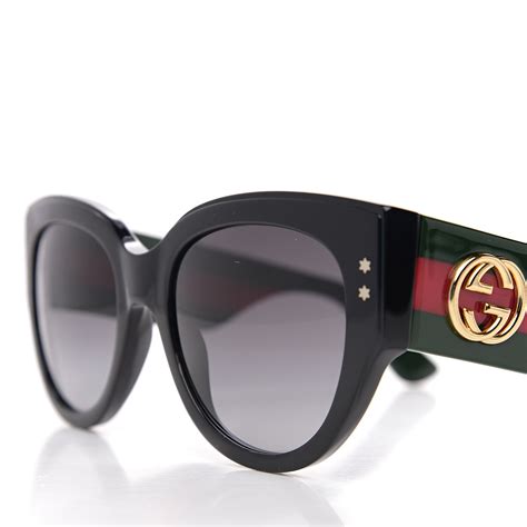 women gucci black sunglasses|black Gucci sunglasses brand new.